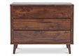 **Houten Dressoir met 3 Lades en Retro Ontwerp**